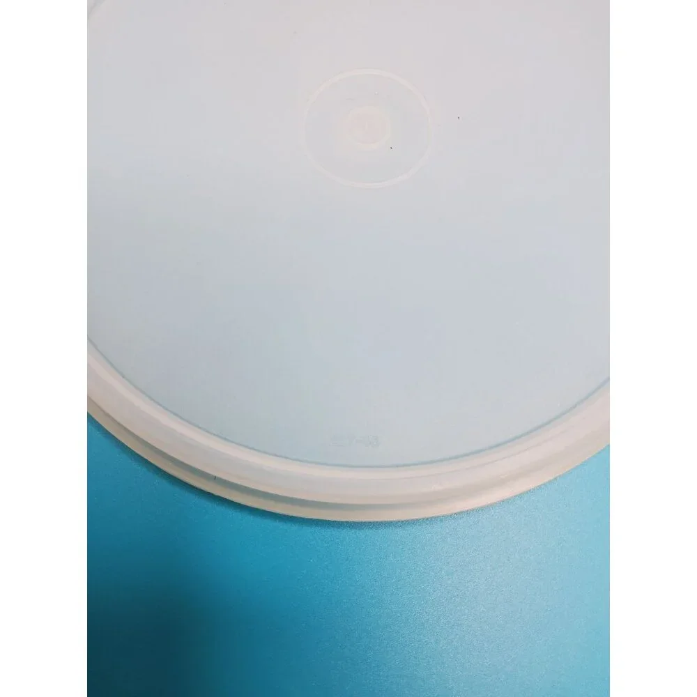 vintage tupperware round replacement lid 227 6